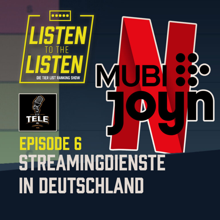 LISTEN TO THE LISTEN (Die Tier List Ranking Show) – EPISODE 6: Streamingdienste in Deutschland