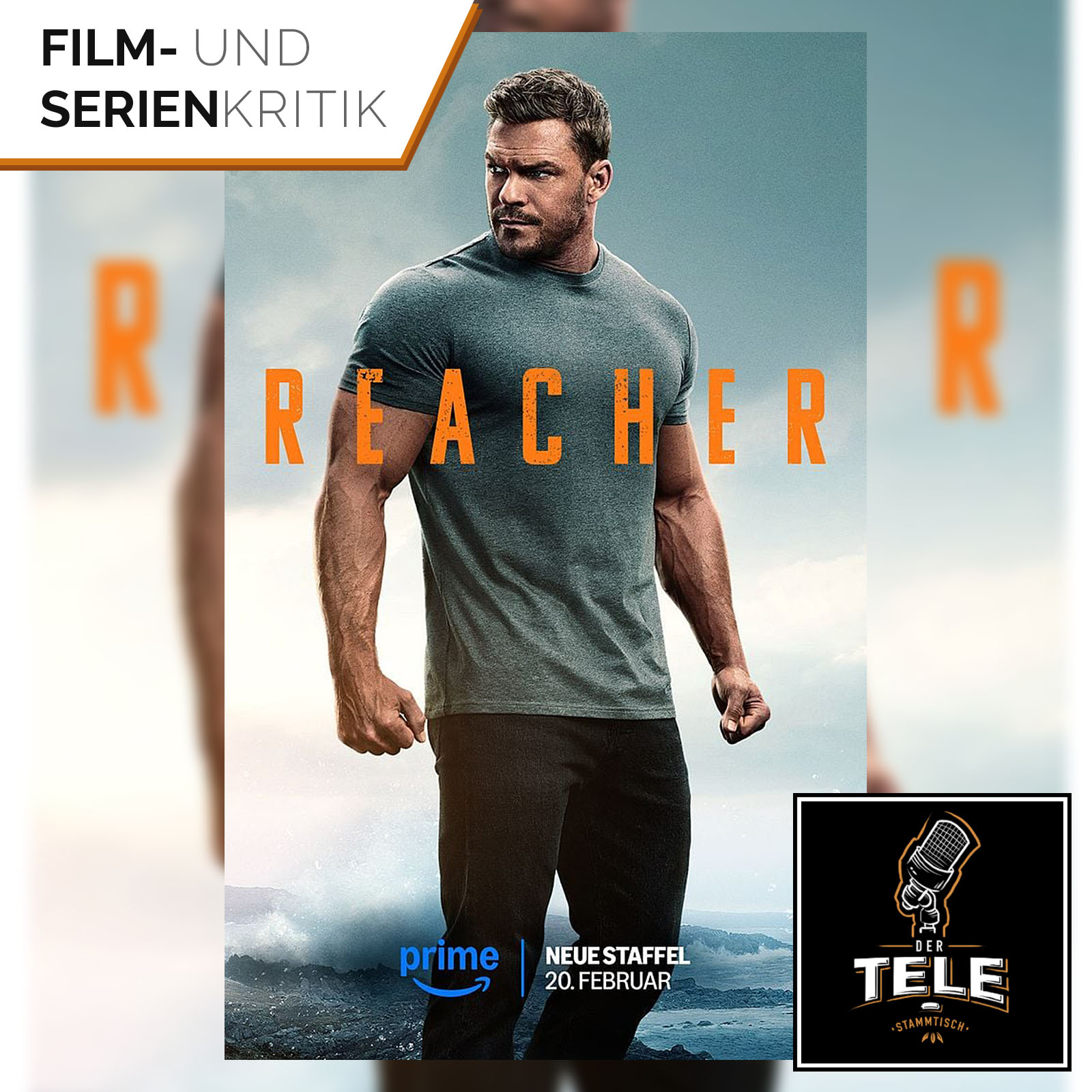 Reacher – Staffel 3 (Prime Video) | Es gibt wieder Karacho und Kuchen – Ersteindruck